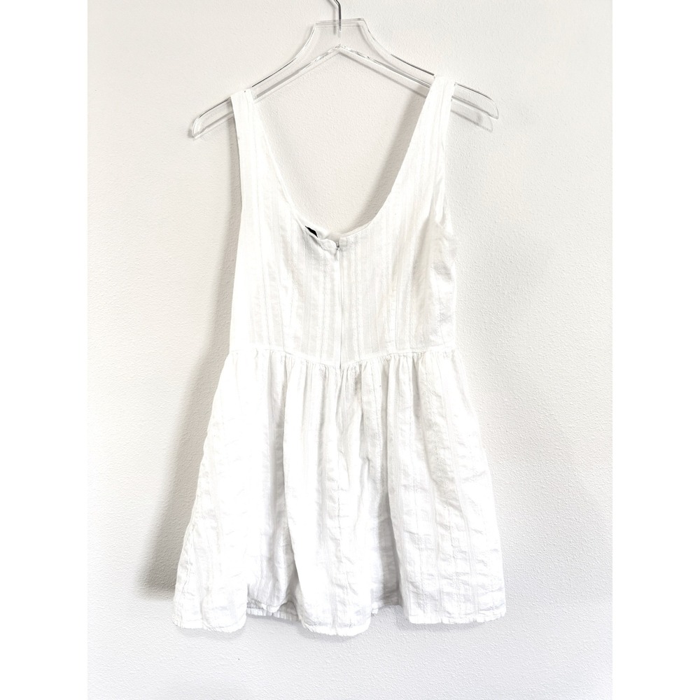 Princess Polly Lorinda White Cotton Fit and Flare Mini Dress - Picture 5 of 5